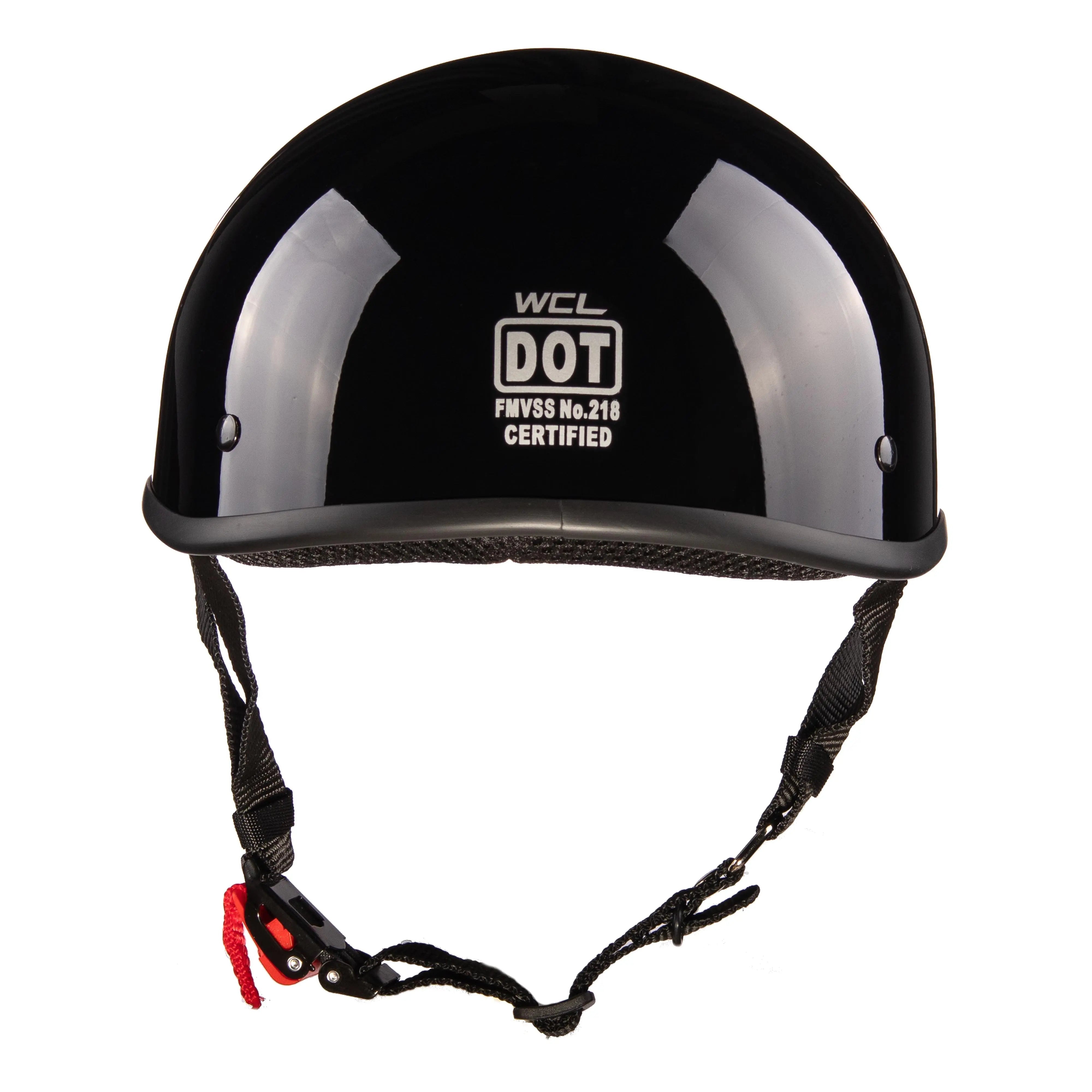 Motorcycle Half Helmets Lightest, Low Profile & DOT Approved WCL Helmet Motorcycle Half Helmets Lightest, Low Profile & DOT Approved WCL Helmet