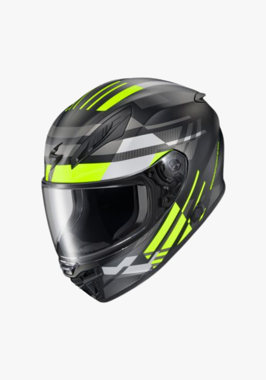 SCORPION EXO-R430 HELMET PARADOX GREY/HI-VIS WCL Helmet