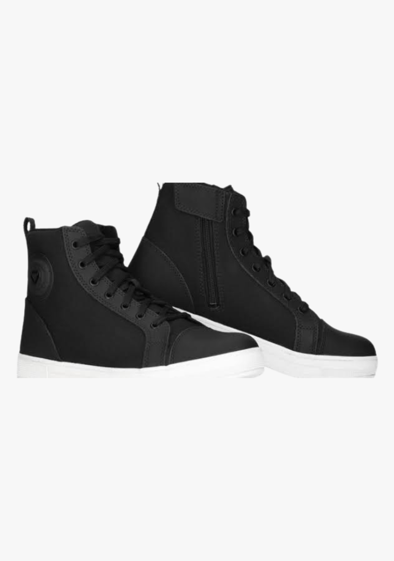 WCL Motorcycle Riding Breathable Shoes - White Sole Sneaker