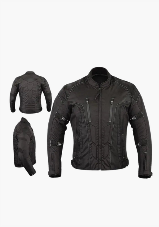 WCL New Yorker Armored Cordura Waterproof Motorcycle Jacket
