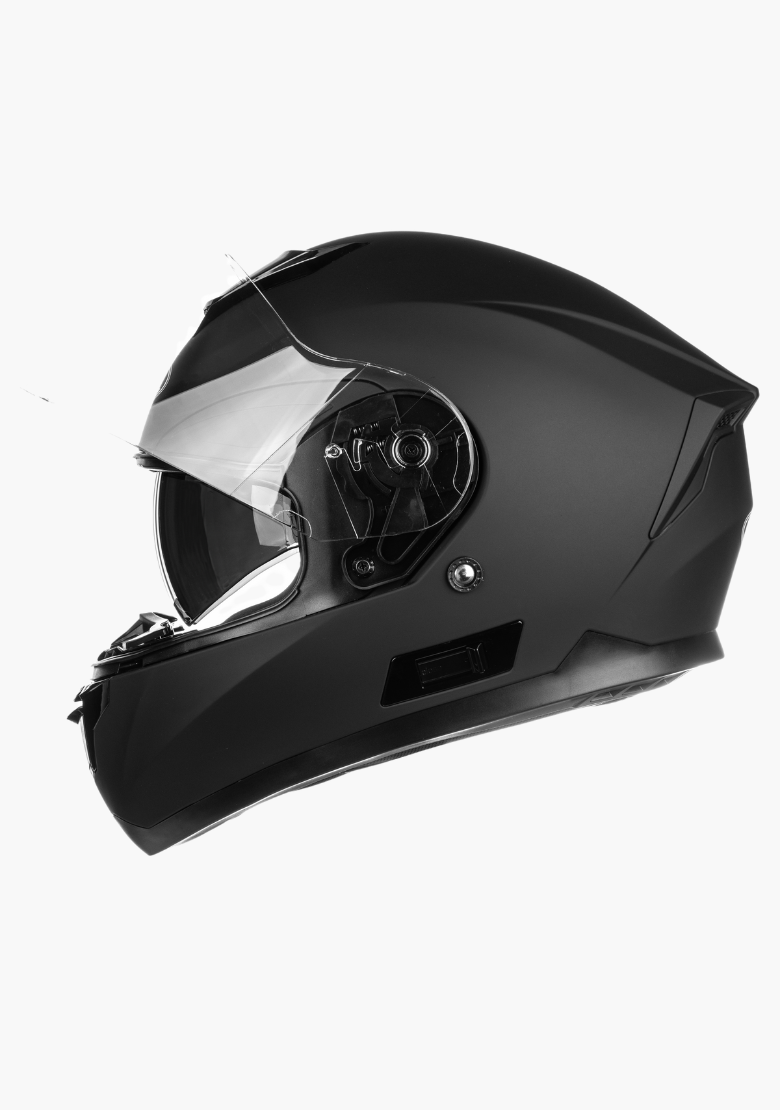 WCL Raider Full Face Motorcycle Helmet Drop Down Tinted Visor