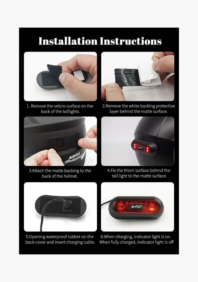 WCL Motorcycle Rear Light