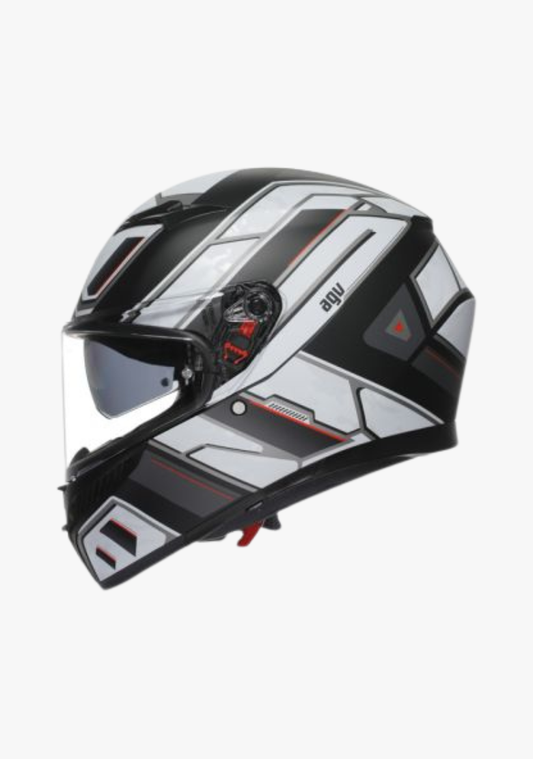 K3 RIVIA MATT BLACK/WHITE HELMET WCL Helmet