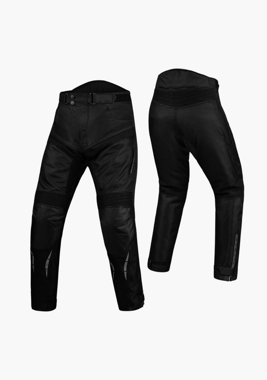 WCL Textile AIR Breathable Mesh Waterproof Pants - Black
