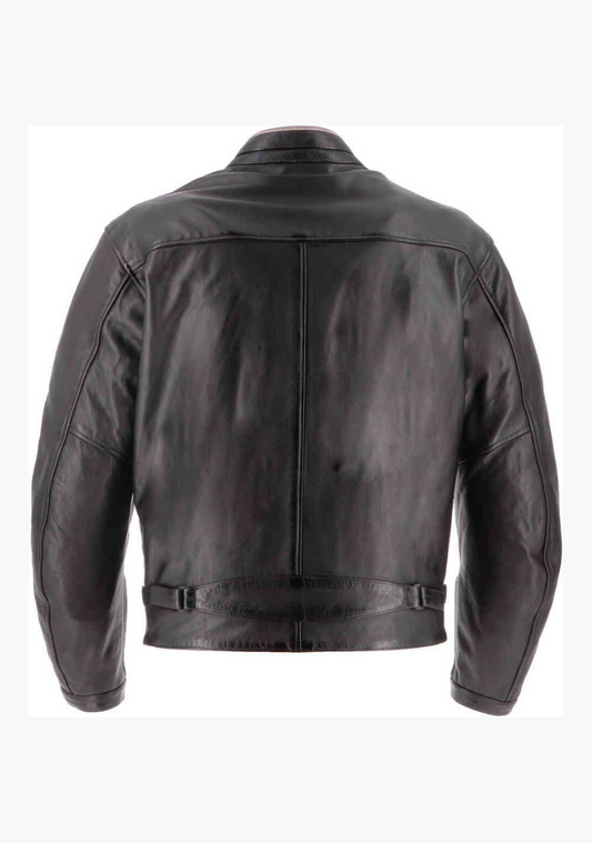 WCL Ace Brown Leather Jacket with CE level 2 Ghost Armor