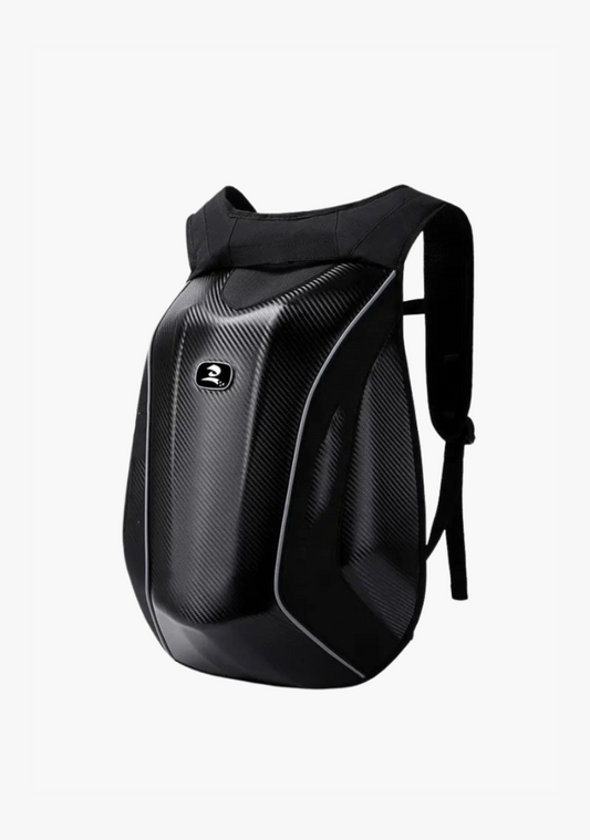 WCL Motorcycle Helmet Bag Waterproof Backpack Expandable Hard Shell