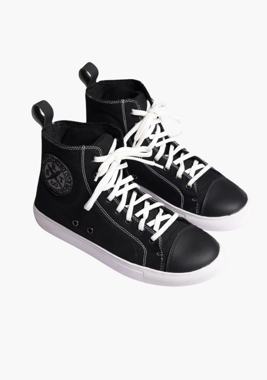 WCL Motorcycle Riding Breathable Shoes - Urban Converse Style