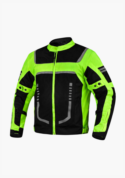 WCL Air Collection Armoured Textile Jacket - High Vis