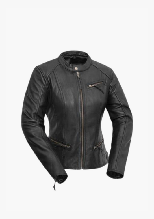 WCL LADIES PREMIUM LEATHER 3 POCKET JACKET
