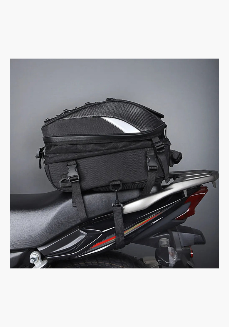 WCL Motorcycle Helmet Bag Waterproof Backpack Expandable Soft Shell Bag
