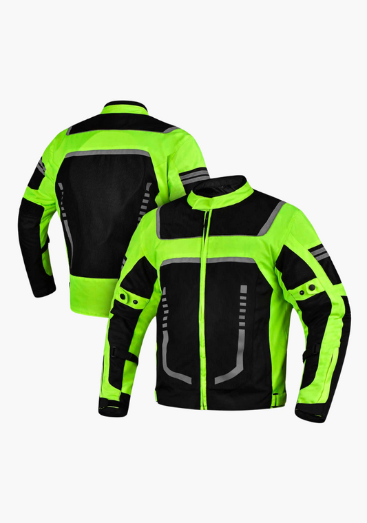 WCL Air Collection Armoured Textile Jacket - High Vis