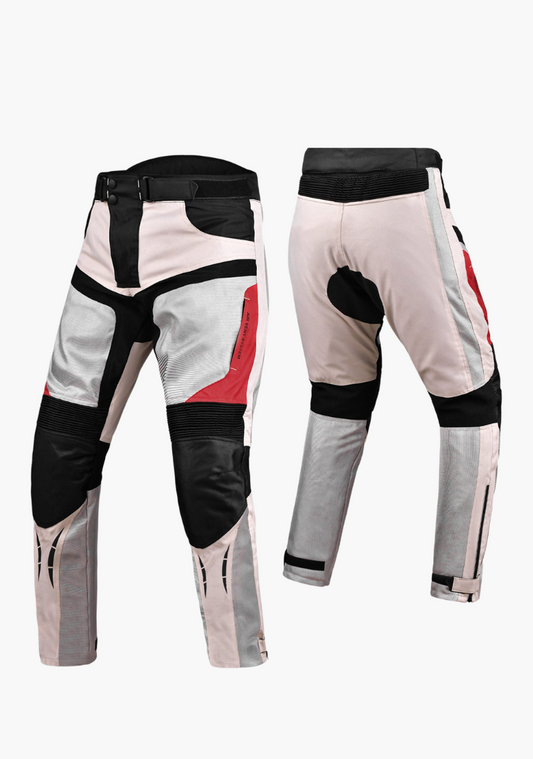 WCL Textile AIR Breathable Mesh Waterproof Pants - WHITE