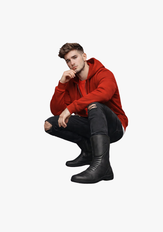 WCL Motorcycle Riding Racing Boots - WCL Mid