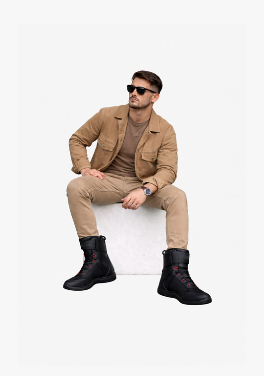 WCL Motorcycle Riding Shoes Vented Short Shoes