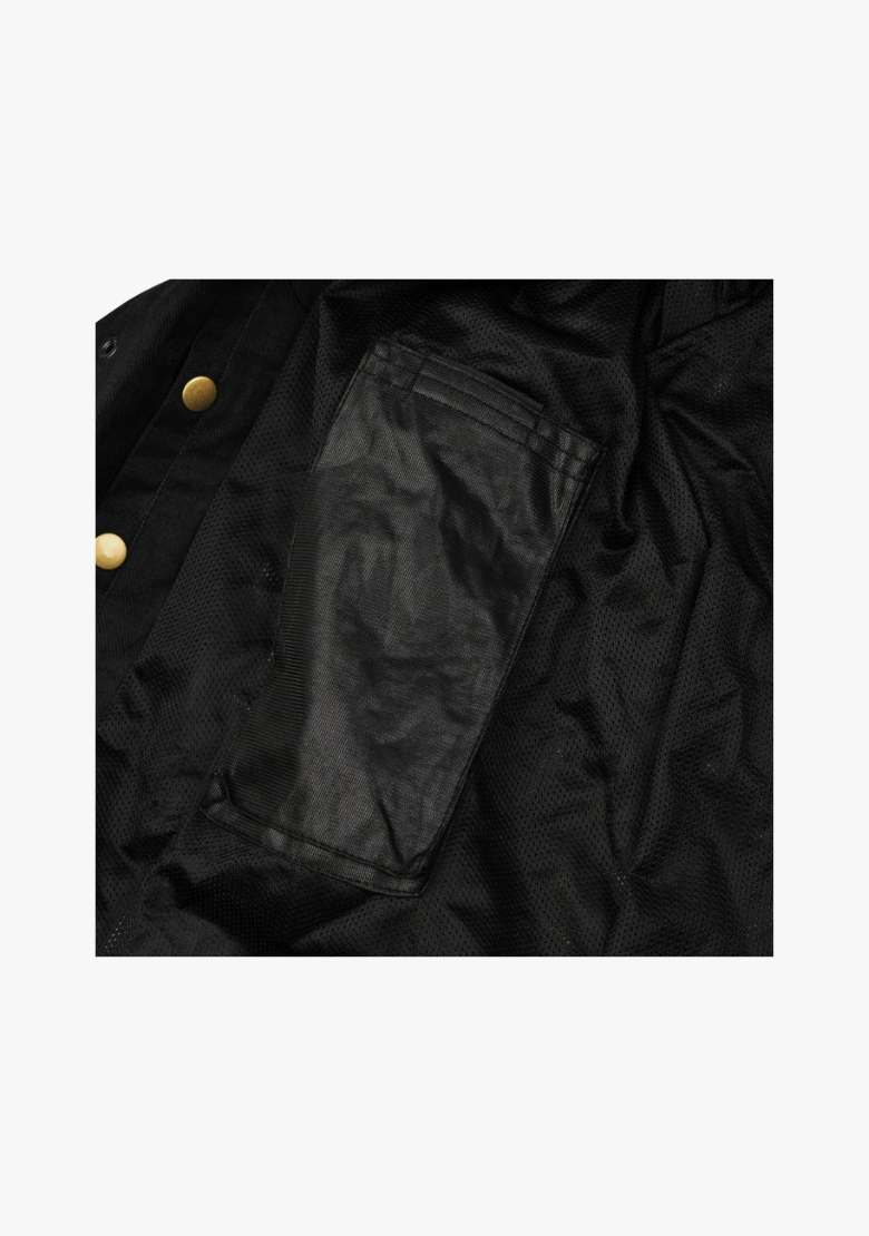 WCL Kevlar Lined Performance Motorcycle Riding Long sleeve Flannel Shirt W/T CE Level 1 armor - Black