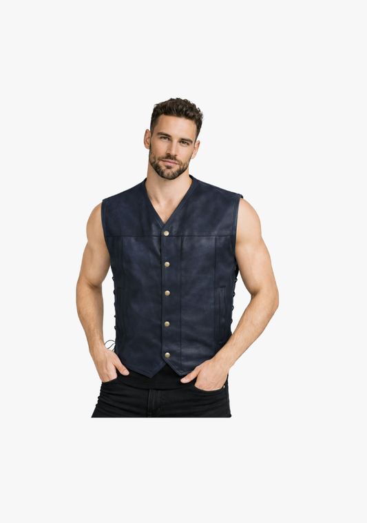 WCL Leather Bar Vest