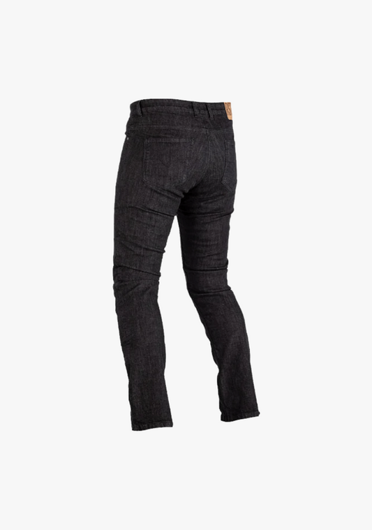 WCL Motorcycle Refinforced Kevlar Riding Jeans - Black