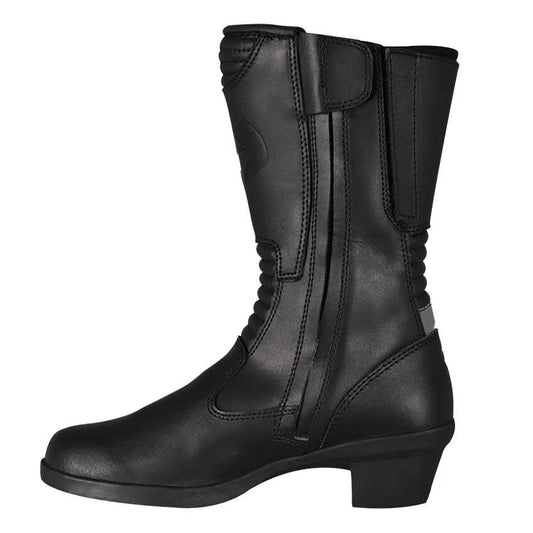 WCL Womens Motorcycle Riding Boots - Short Touring WCL Helmet