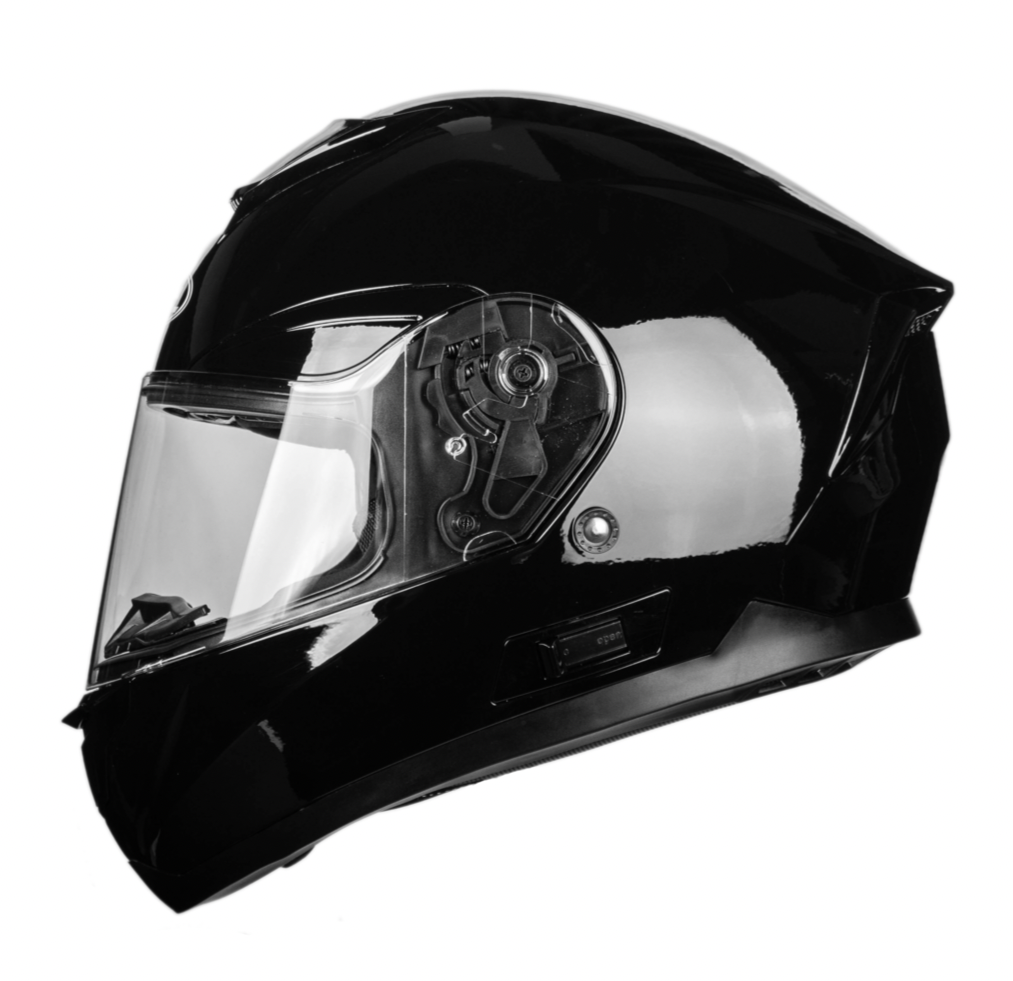 WCL Raider Full Face Motorcycle Helmet Drop Down Tinted Visor