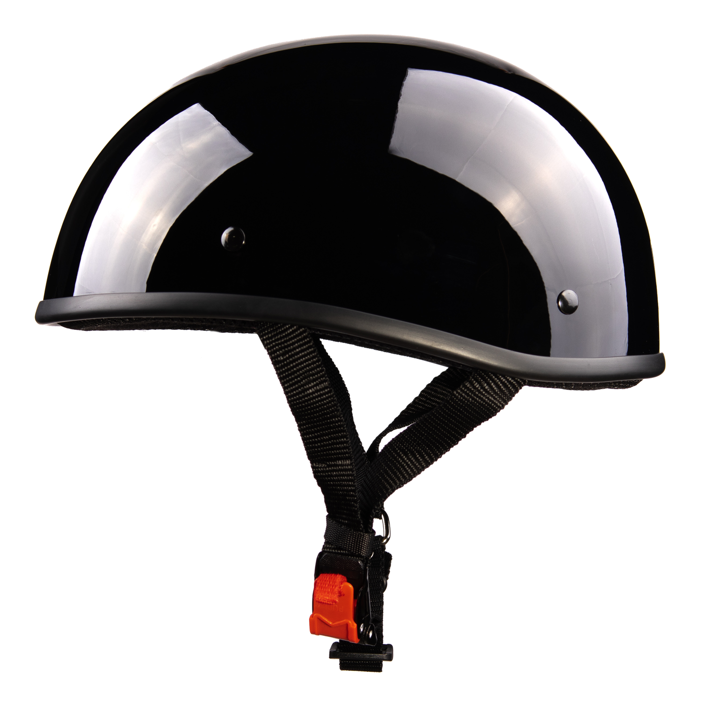 WCL Lightest and Smallest AS/NZ Beanie Motorcycle Half Helmet - Gloss Black WCL Helmet