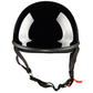 WCL Lightest and Smallest AS/NZ Polo Motorcycle Half Helmet - Gloss Black WCL