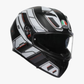 K3 RIVIA MATT BLACK/WHITE HELMET WCL Helmet