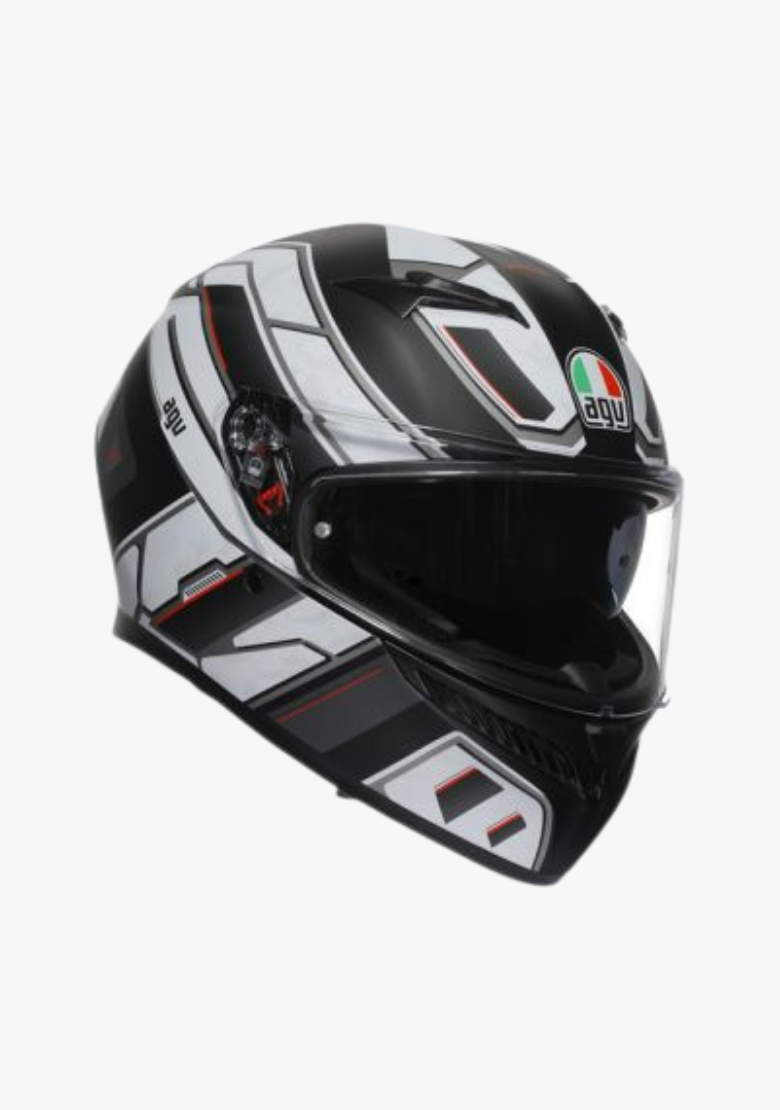 K3 RIVIA MATT BLACK/WHITE HELMET WCL Helmet
