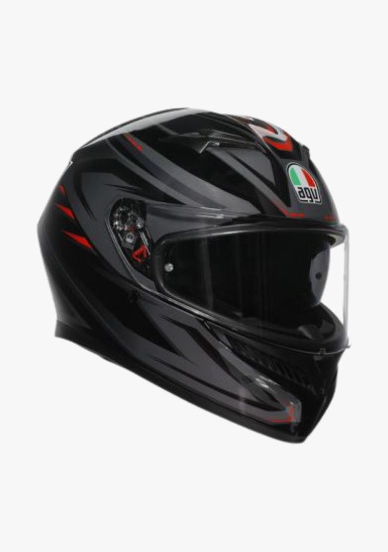 K3 SYTH BLACK/RED HELMET WCL Helmet
