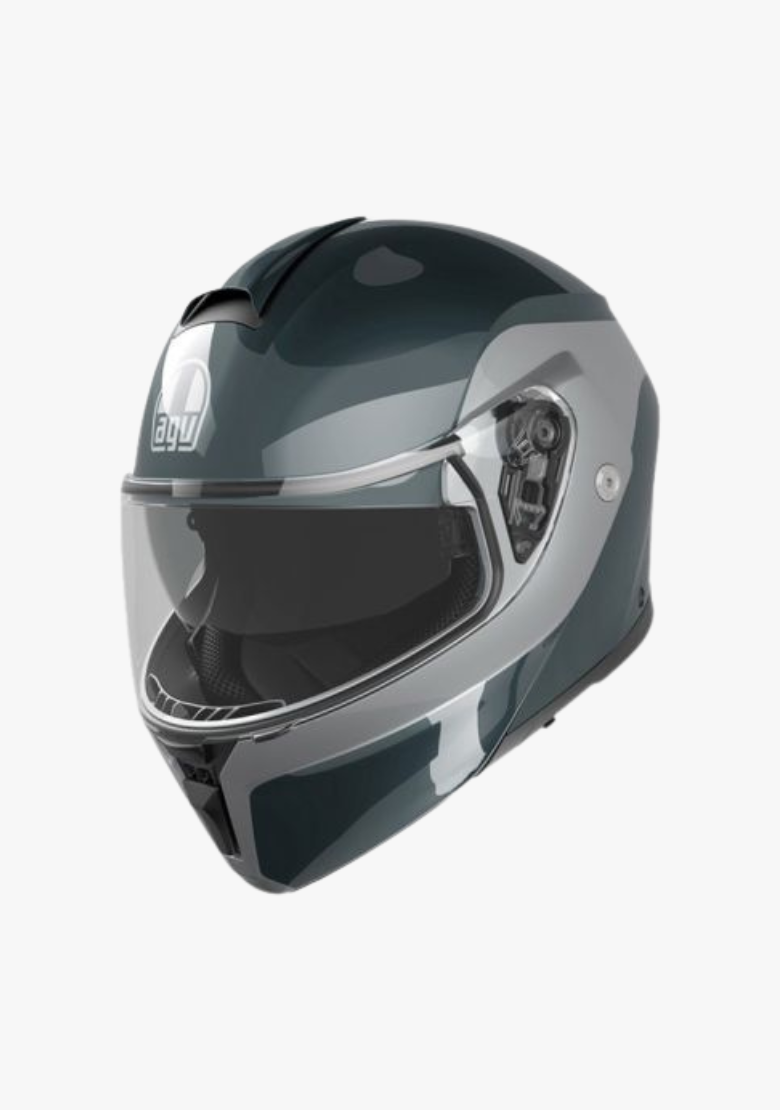 AGV STREETMODULAR LEVICO GREY/SILVER HELMET WCL Helmet