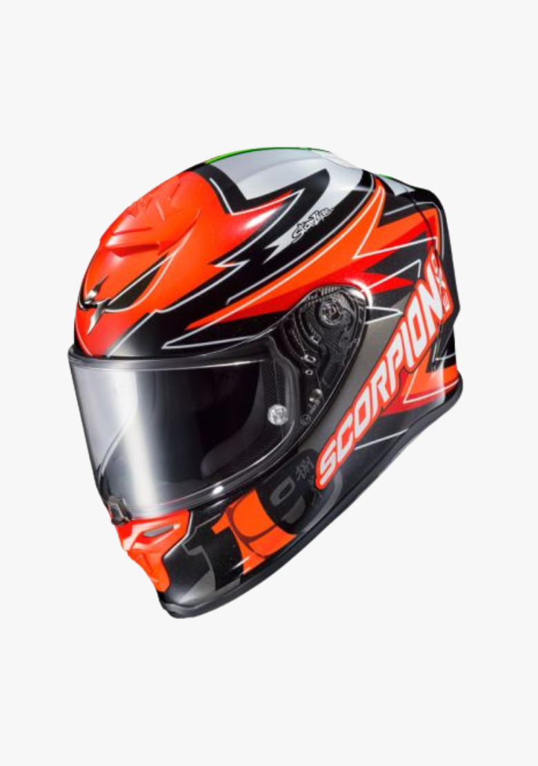 SCORPION EXO-R1 AIR HELMET BAUTISTA RED – WCL Helmet