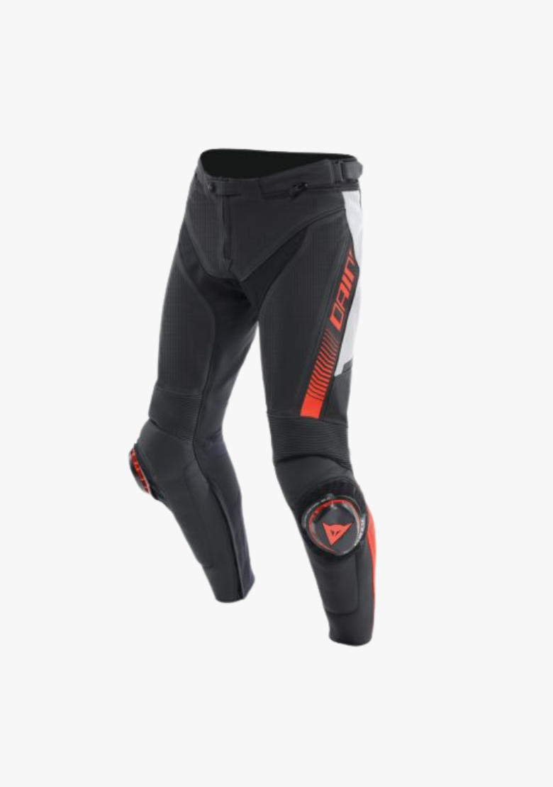 DAINESE SUPER SPEED PERF. LEATHER MOTORCYCLE PANTS WCL Helmet