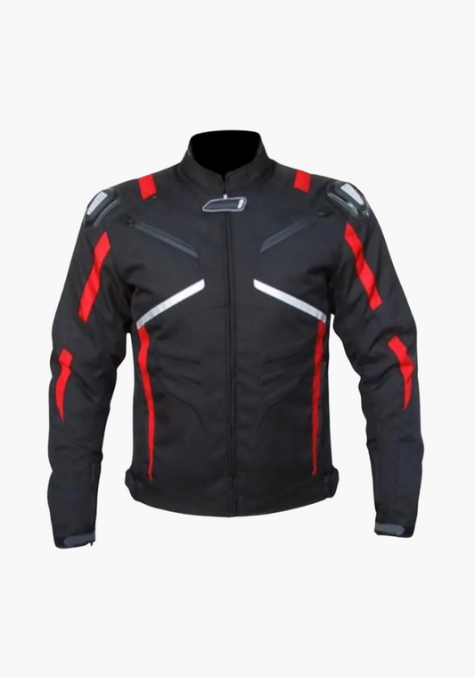 Textile Mens Red Scorpio Jacket