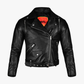 Classic Women's Biker Style Fashion Leather Jacket