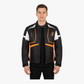 WCL Invader Armoured Motorcycle Textile Jacket - Orange
