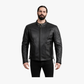 WCL Cowhide Leather Classic Vented Racer Jacket