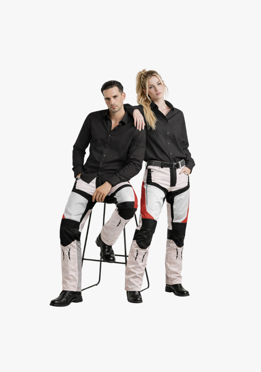 WCL Textile AIR Breathable Mesh Waterproof Pants - WHITE