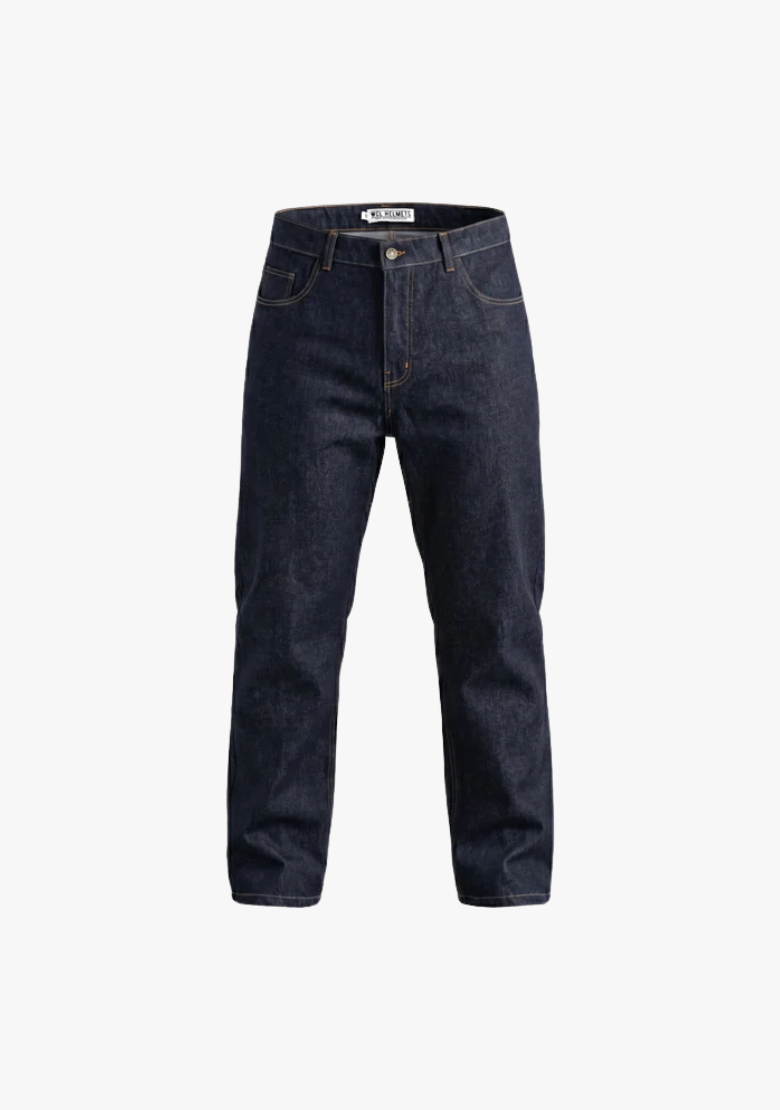 WCL Motorcycle Refinforced Kevlar Riding Jeans - Dark Blue