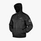 Softshell Cordura Armored Motorcycle Mesh Hoodie w/t CE Level 1 armor - Black