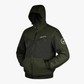 Softshell Cordura Armored Motorcycle Mesh Hoodie w/t CE Level 1 armor - Green