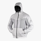 Softshell Cordura Armored Motorcycle Mesh Hoodie w/t CE Level 1 armor - White