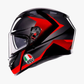 K3 STRIGA BLACK/GREY/RED HELMET WCL Helmet