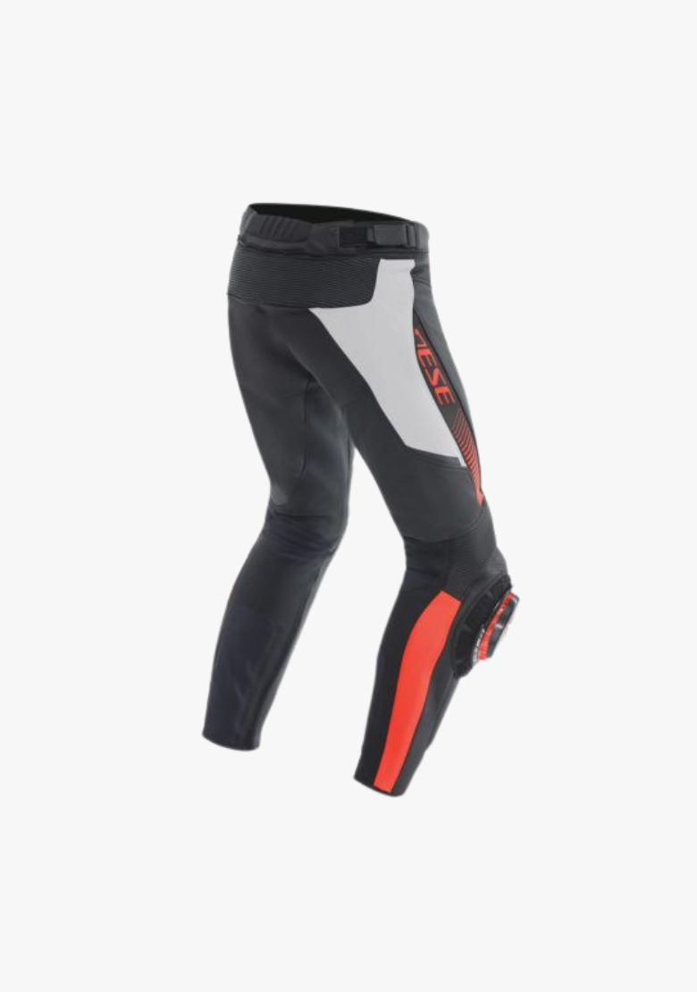 DAINESE SUPER SPEED PERF. LEATHER MOTORCYCLE PANTS WCL Helmet