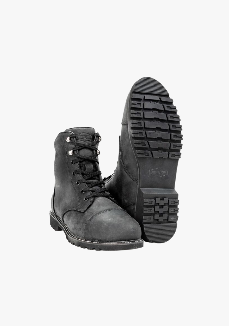 WCL Motorcycle Riding Boots - Black
