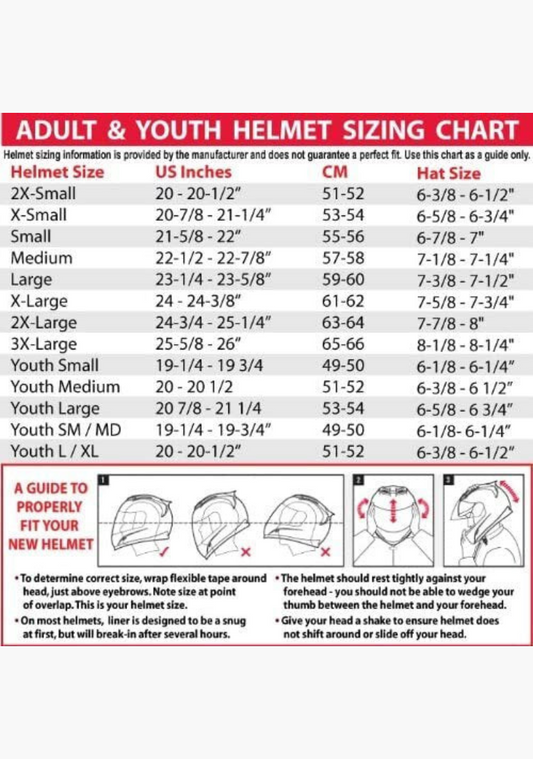 WCL DOT Approved 755 Full Face Motorcycle Full Face Helmet - White