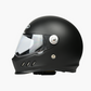 WCL 788 Full Face Motorcycle Helmet -  Quick Release Buckle, DOT Approved - Mattblack