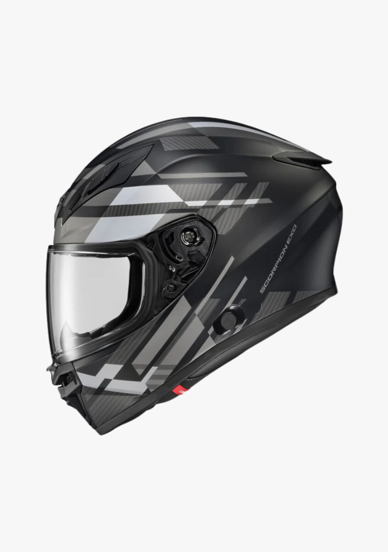 Scorpion EXO-R430 Helmet Paradox Phanton Grey Black