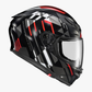 Scorpion EXO-R430 Helmet Paradox Phanton Red Black