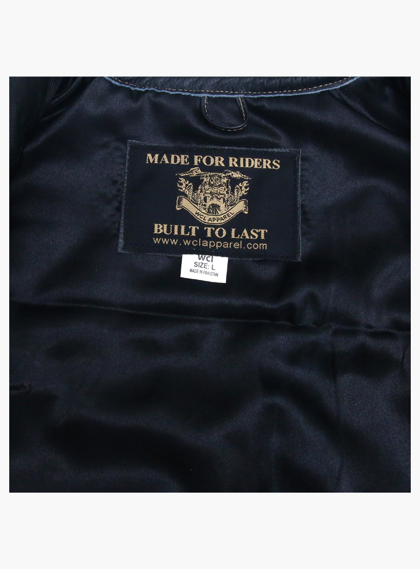 WCL Hybrid Canvas Leather Club Vest w/t Beige Canvas