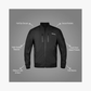 Softshell Cordura Armored Motorcycle Waterproof Bomber w/t CE Level 1 armor