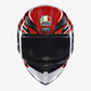 K1 S LION BLACK/RED/WHITE WCL Helmet